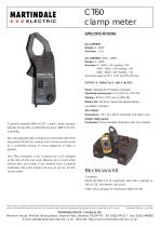 Multimeter:   Martindale CT60-1