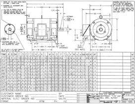 AC Dry Hydraulic Elevator  Pump Motors 80 Starts per  Hour - 3