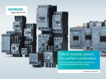 SIRIUS modular system. The perfect combination - 1