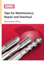 New taps for maintenance, repair and overhaul-1
