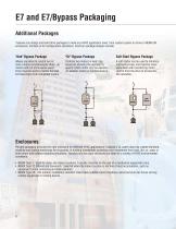 Bulletin E7 Drive and E7 Bypass Packages for HVAC Fan and Pump Applications-6