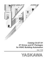 Catalog for E7 Drives and Packages for HVAC Building Automation-1