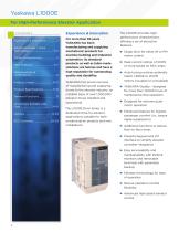 L1000E Geared and Gearless Elevator Drive-2