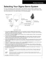 Sigma II Servo Catalog-8
