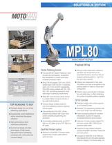 Motoman MPL80 "Master Palletizing" Robot - 1