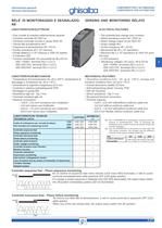 Sensing and monitoring relays - 1