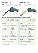 ML 150 - MV 550 MIG/MAG Ergo Welding Hoses - 3