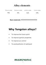 tungsten electrodes - 3