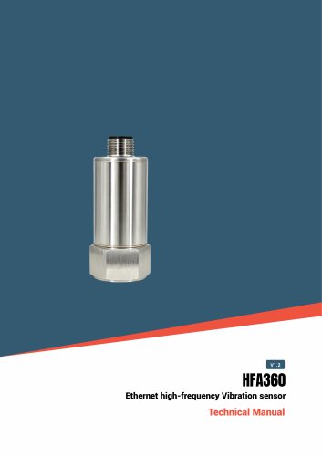 HFA360 Ethernet high-frequency Vibration sensor