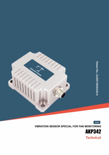 Rion AKP342 Wind Turbine Dedicated Vibration sensor