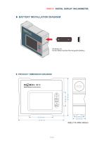 Rion digital display inclinometer DMI610 - 5