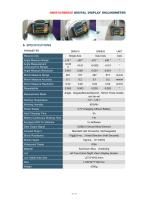 Rion digital display inclinometer DMI810/DMI820-4