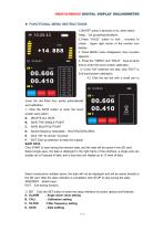 Rion digital display inclinometer DMI810/DMI820-7