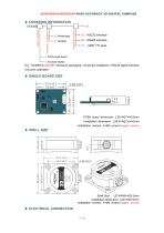 Rion electronic compass HCM380B HCM385B-MP-5