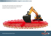 RION Excavator 3D guidance system-5