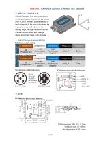 RION HDA446T  CANOPEN OUTPUT DYNAMIC TILT SENSOR -6