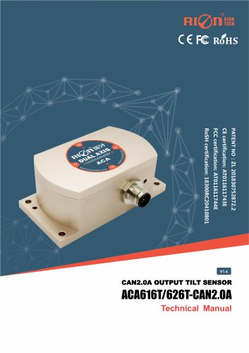 Rion inclinometer ACA616T/626T-CAN2.0A