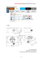 Rion inclinometer ACA616T/626T-CAN2.0A-6