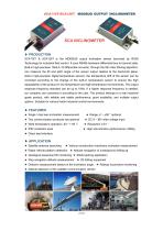 Rion inclinometer SCA116-3