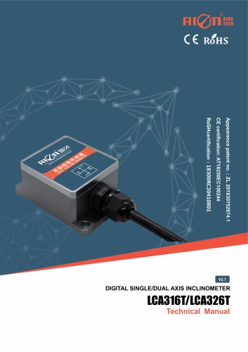 RION LCA316T/LCA326T INCLINOMETER