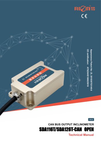 SDA116T/SDA126T-CAN OPEN