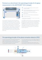 oil vapour measuring with METPOINT OCV compact - 2