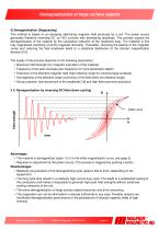 Demagnetization of large surface objects before welding - 8