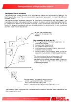 Demagnetization of large surface objects before welding - 5