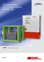 Demagnetization prior to parts cleaning - MM DN + SE - 1