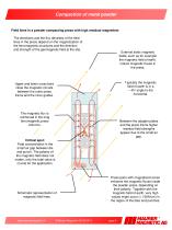 Low-level demagnetization as preparation process for shaping of metal powder parts - 6