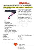 Portable Electronic Magnetic Pole Finder / Detector-1