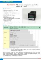 TAISUO Multi-Input PID process temperature controller Model TM-700W for industry - 1