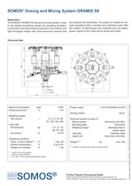 SOMOS® Gravimetric dosing and mixing system GRAMIX S9 - 2