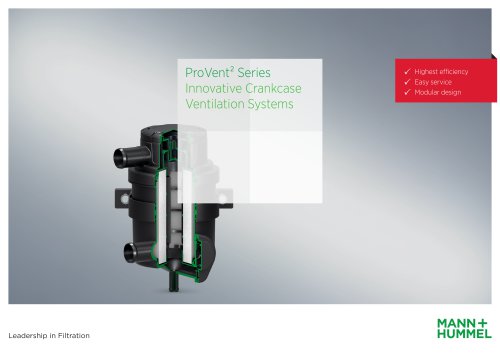 ProVent&sup2; Series