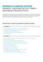 Machine tooling technology Manual clamping system - 2