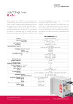 High Voltage Relay RL 42-H-1