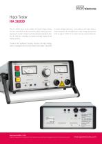 Hipot Tester HA 3600D-1