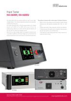 Hipot Tester HA 6600H, HA 6680U
