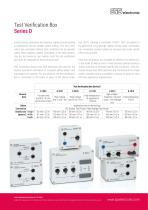Test Verification Box Series D-1