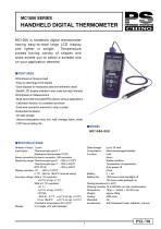 Handheld Digital Thermometer MC1000 - 1