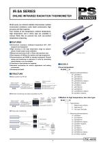 RADIATION THERMOMETERS On-line model-1