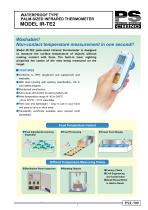 WATERPROOF TYPE INFRARED THERMOMETER IR-TE2-1