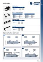 Clamping vise with mechanical/mechanical clamping force multiplier - 15