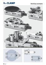 Clamping vise with mechanical/mechanical clamping force multiplier - 16