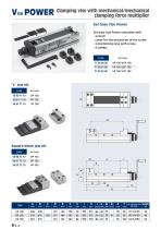 Clamping vise with mechanical/mechanical clamping force multiplier - 4