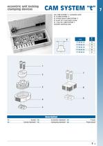 Eccentric self-locking clamping devices "CAM SYSTEM" - 3