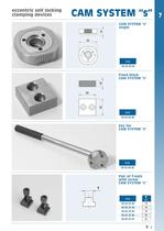 Eccentric self-locking clamping devices "CAM SYSTEM" - 7