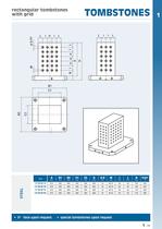 Tombstones, crankwebs, subplates - 11