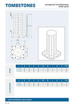 Tombstones, crankwebs, subplates - 18