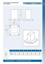 Tombstones, crankwebs, subplates - 9